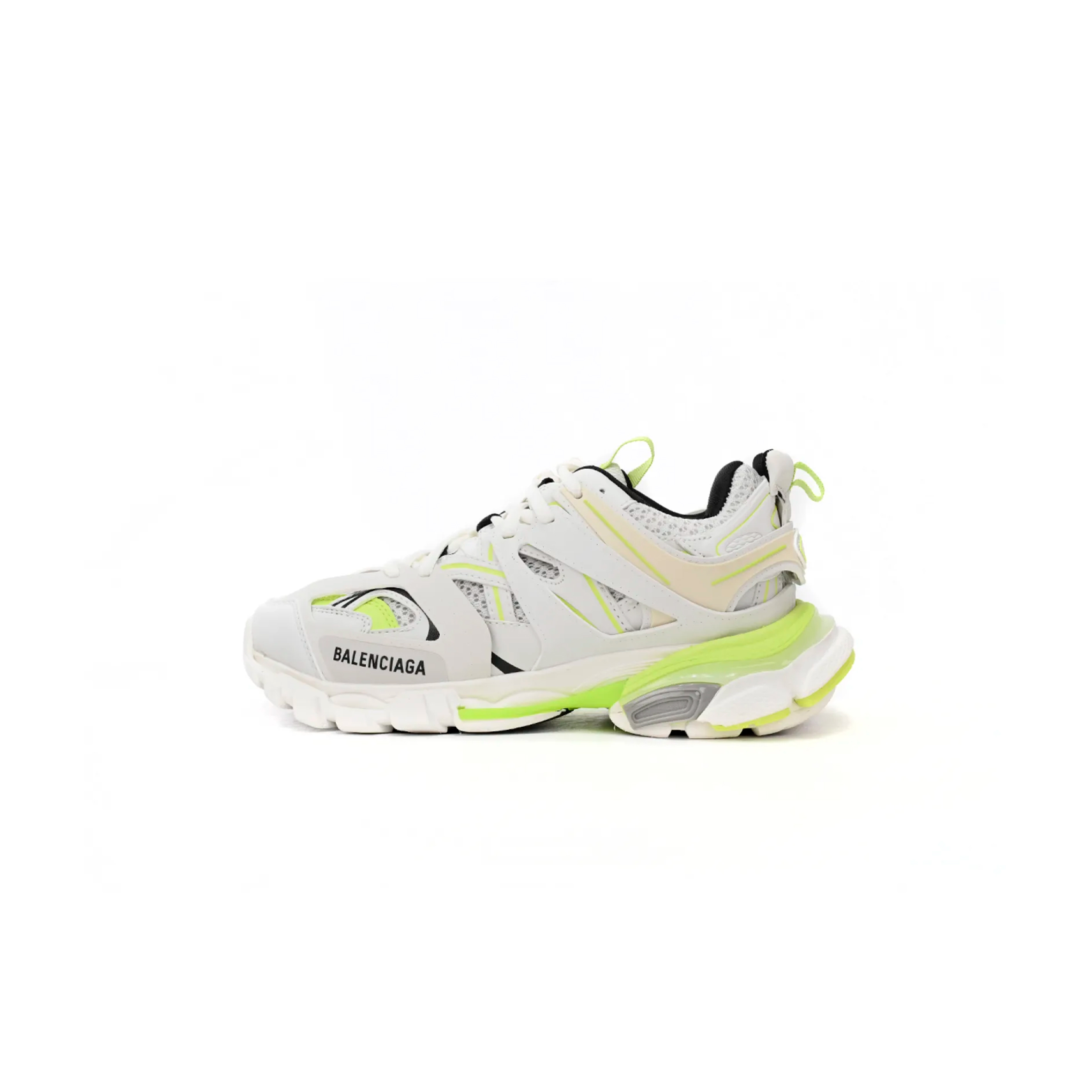 BALENCIAGA TRACK SNEAKER WHITE FLUO YELLOW 542436W3NU27660